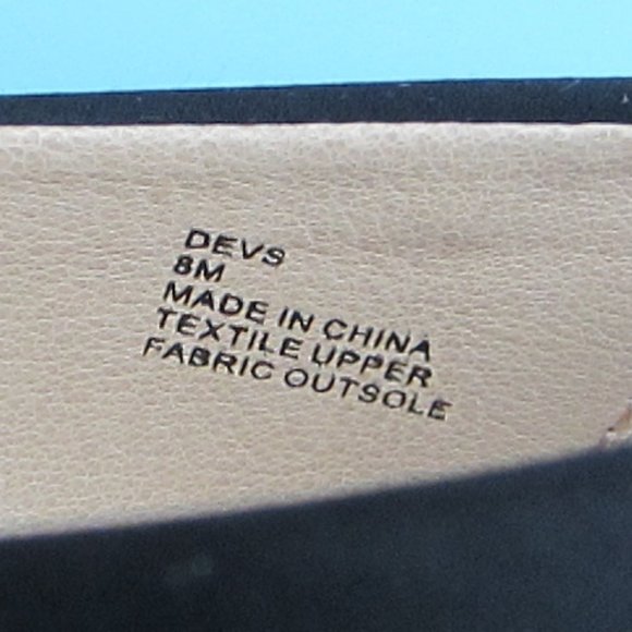 Like New Woman's Size 8 Black Very Volatile Los Angles Devs Ballet Flats - Picture 7 of 8